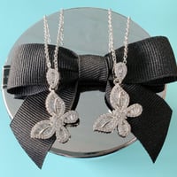 butterfly stone necklace