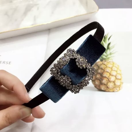 velvet  stone  headband