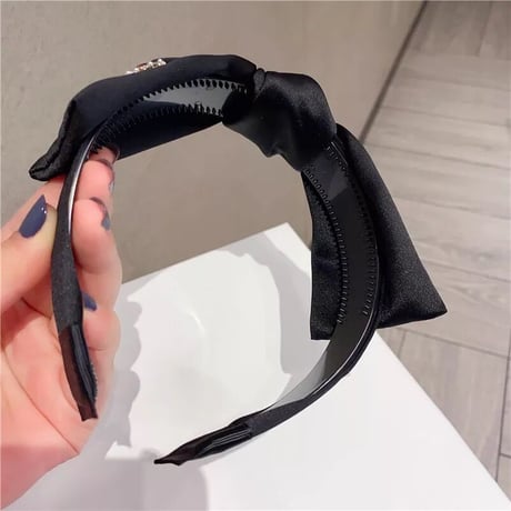 bijou ribbon hair band