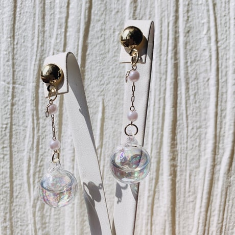 soap bubble long pierce