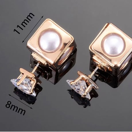 cube in pearl catch  pierce