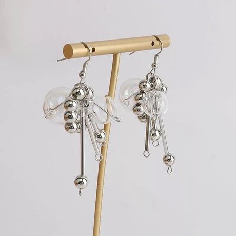 cool clear bowl × stick hook pierce