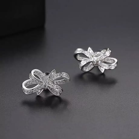 zirconia mini ribbon pierce