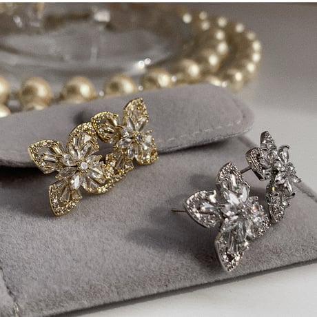 zirconia flower  pierce