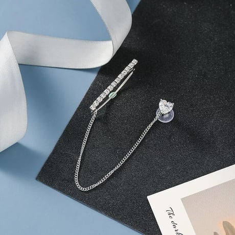 ear cuffs +  chain heart pierce