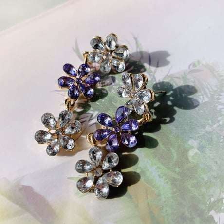 spring flower long pierce