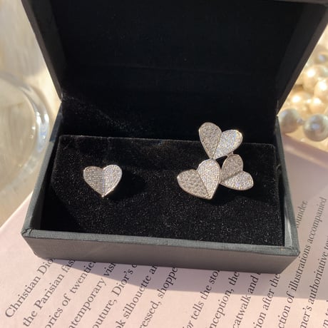 heart stone asymmetry pierce
