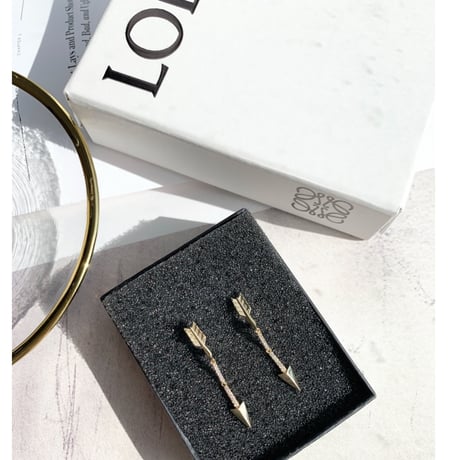 spear gold long pierce