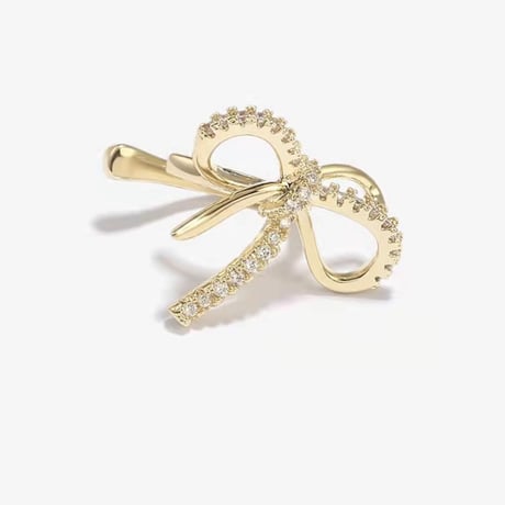 ribbon thin ear cuffs