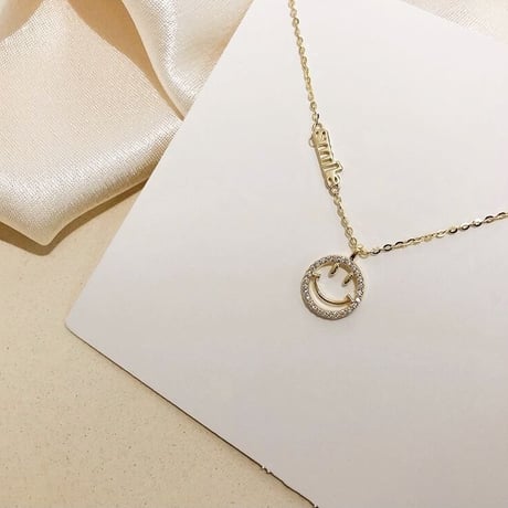 smile chain necklace