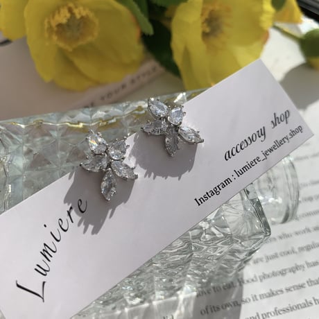 zirconia stone jewelry pierce