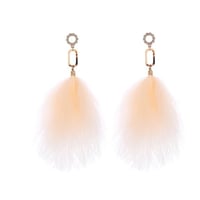 amber × feather  pierce