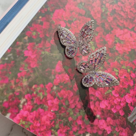 purple butterfly pierce