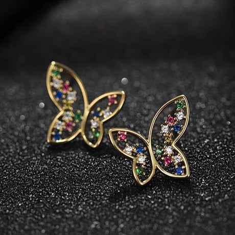 colorful butterfly pierce