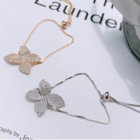 flower stone bracelet