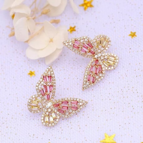butterfly cute pierce