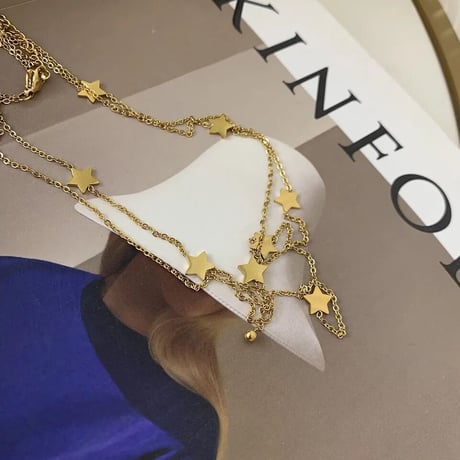 star chain necklace