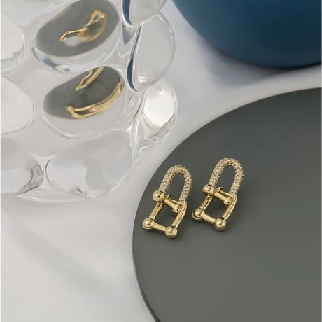 gold × stone  pierce