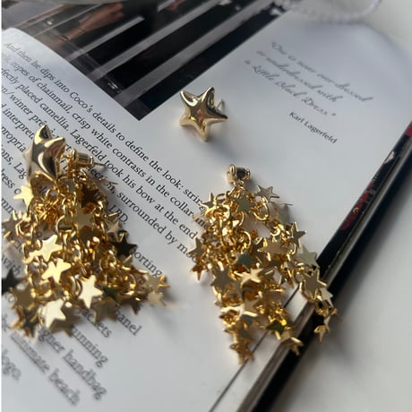 star tassel 2way pierce