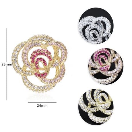 rose solid pierce