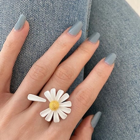daisy open ring