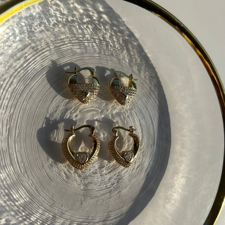 heart gold pierce
