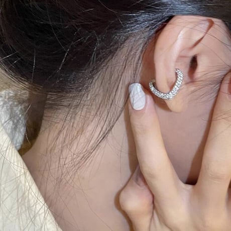 heart ear cuffs