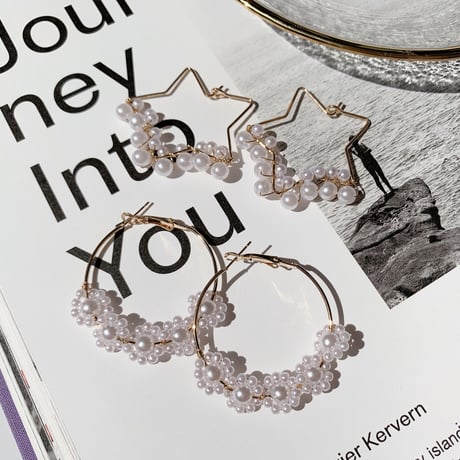 pearl hoop pierce