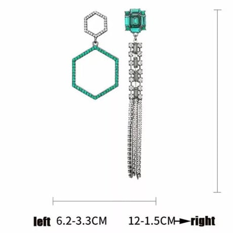 green asymmetry pierce