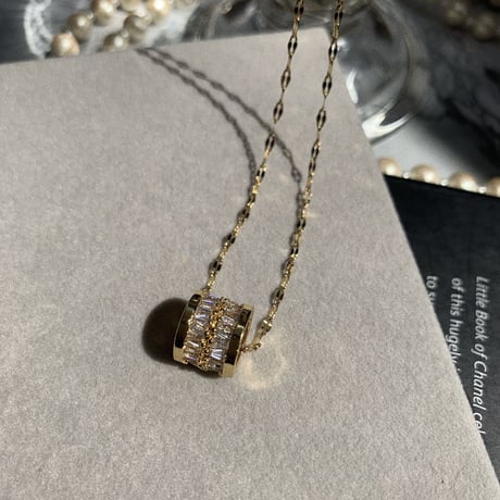 stone pipe necklace