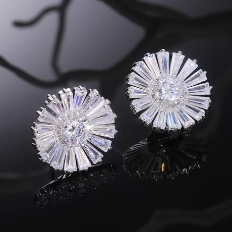 zirconia flower pierce