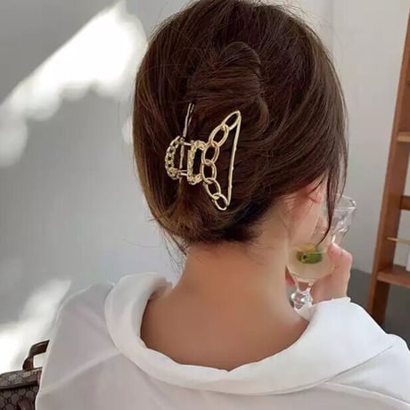 chain hair clip