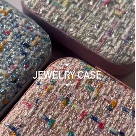tweed jewelry case