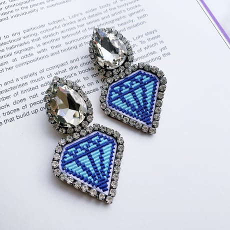 pop bijou × wappen big earring