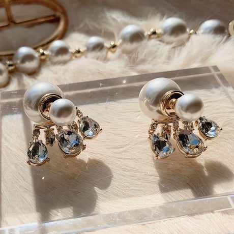 drop stone pearl catch pierce