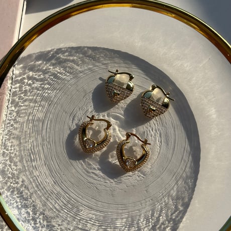 heart gold pierce