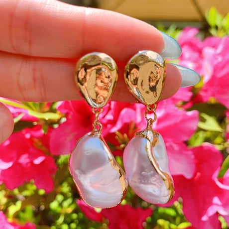 shell × gold  pierce