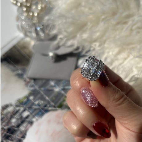 square stone gorgeous pierce