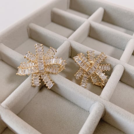 solid cord mini  pierce/earring