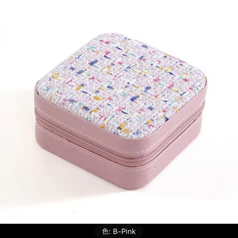 tweed jewelry case | Lumiere jewelley shop