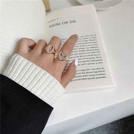 pearl open ring