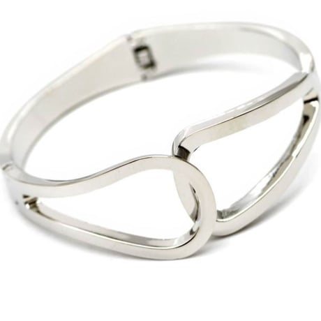 metal overlap bangle