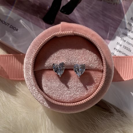heart stone mini pierce