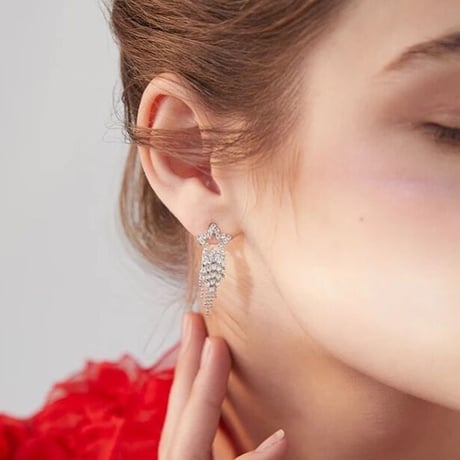 stone fringe small pierce