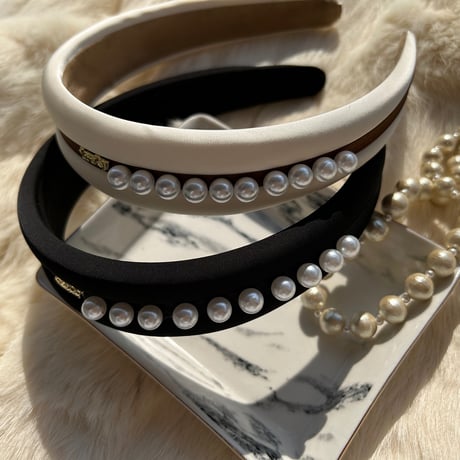 pearl hair band