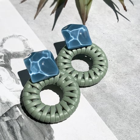 summer sea  square lantern pierce