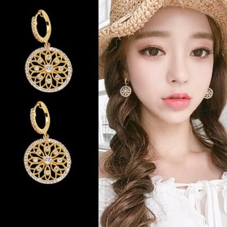 circle   flower  pierce