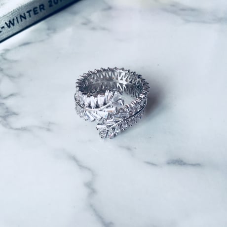 square  diamond roll ring