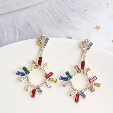 colorful stone  pierce