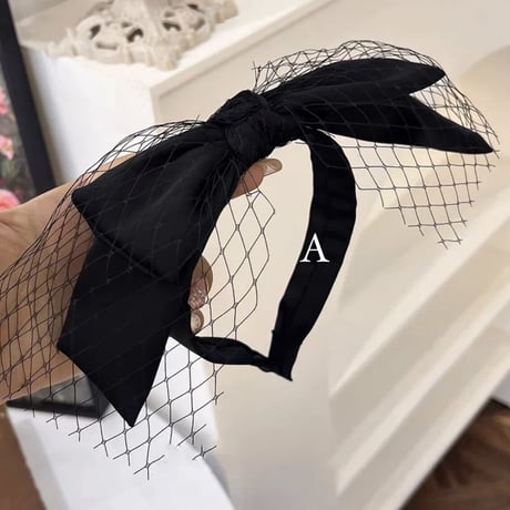 tulle ribbon hair  band